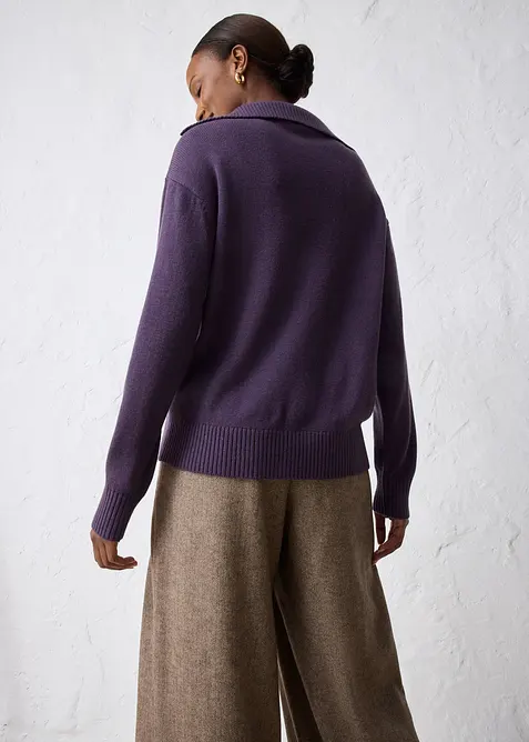 Genser i merinoull, bonprix