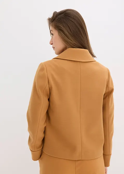 Kort jakke i ullstil, bonprix