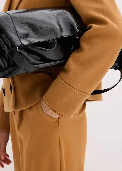 Kort jakke i ullstil, bonprix