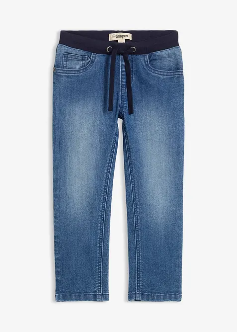 Slip on-jeans, Mid Waist med komfortlinning, bonprix