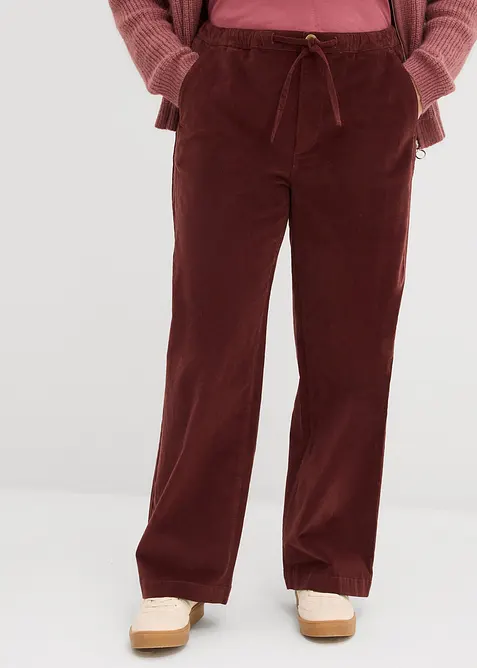 Kordbukse av bomullsmiks, bonprix