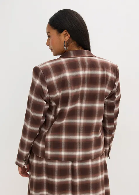 Rutet blazer, bonprix