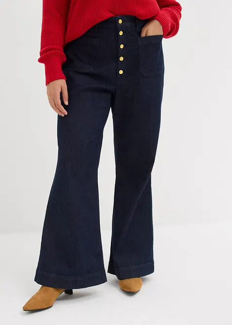 Flared-jeans High Waist, bonprix