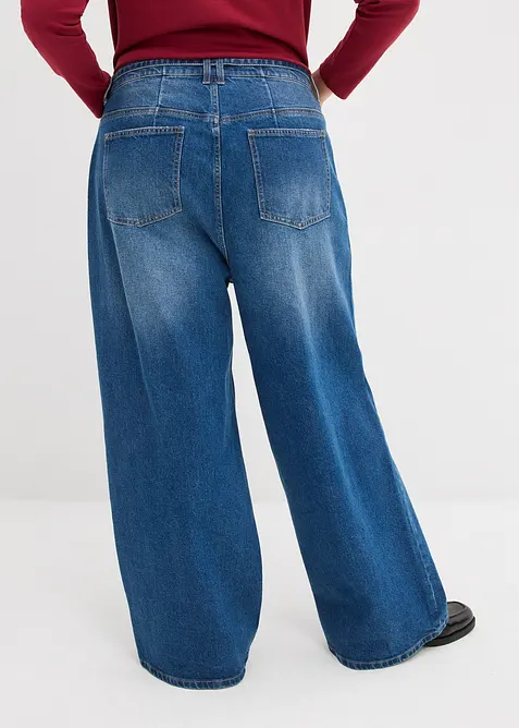 Wide Leg-jeans High Waist, bonprix