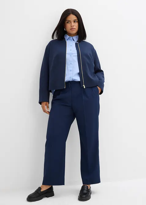 Jakke i myk viskosemiks, bonprix