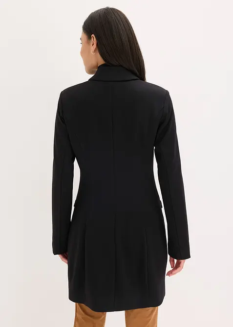 Lang blazer i Punto di Roma-materiale, bonprix