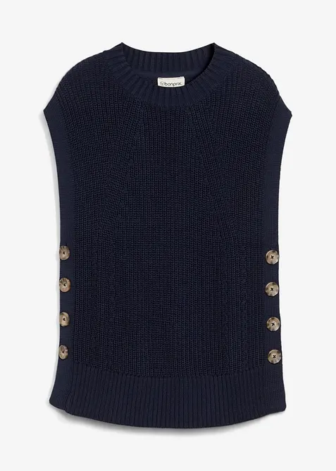 Strikket vest, bonprix
