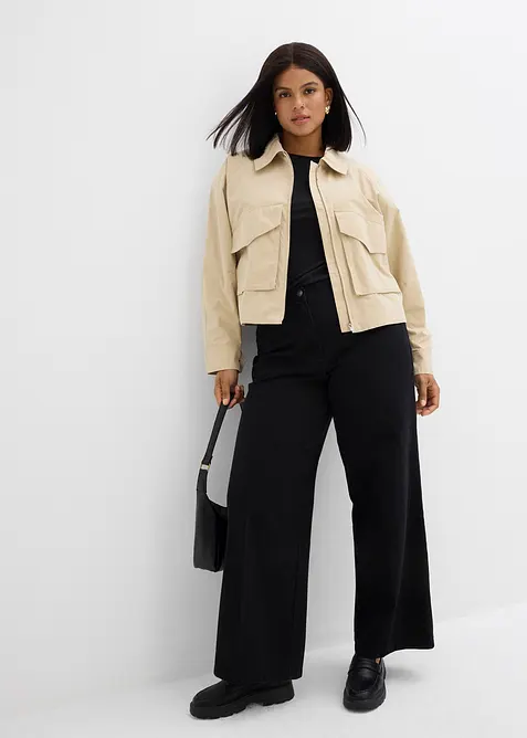 Kort trenchjakke, bonprix