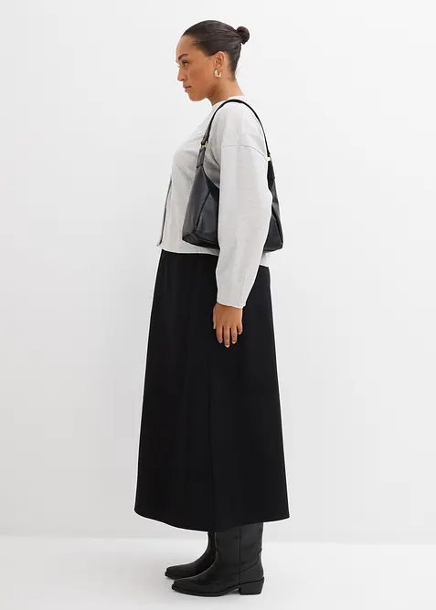 Midiskj&oslash;rt i behagelig Punto di Roma-materiale, bonprix