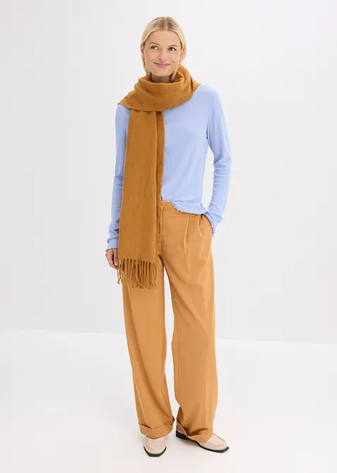 Topp i ribbemateriale og smal modell, bonprix