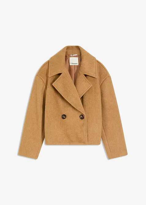 Overgangsjakke i ullstil, bonprix