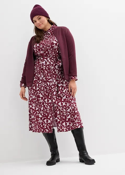 Skjortekjole i lett viskose, bonprix