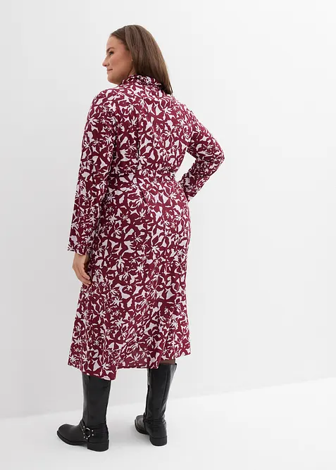 Skjortekjole i lett viskose, bonprix