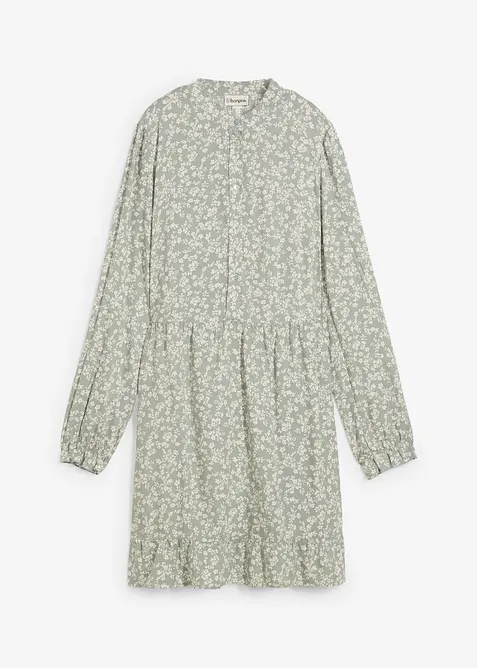 Minikjole i lett viskose, bonprix