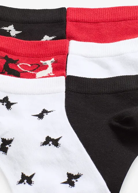 Sokker med &oslash;kologisk bomull (7-pack), bonprix