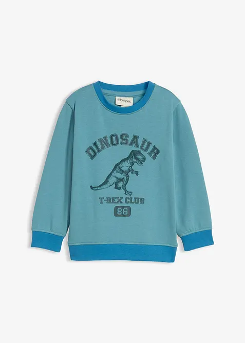 Sweatshirt i myk bomullsmiks, bonprix
