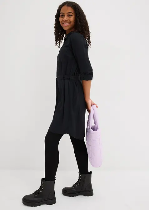 Skjortekjole i lett viskose, bonprix