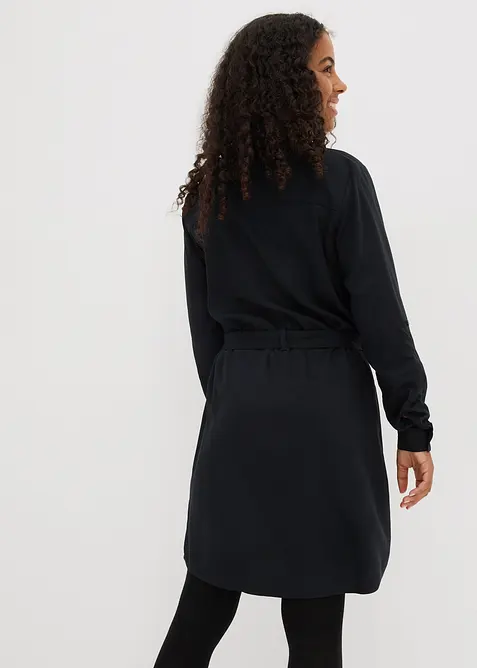 Skjortekjole i lett viskose, bonprix