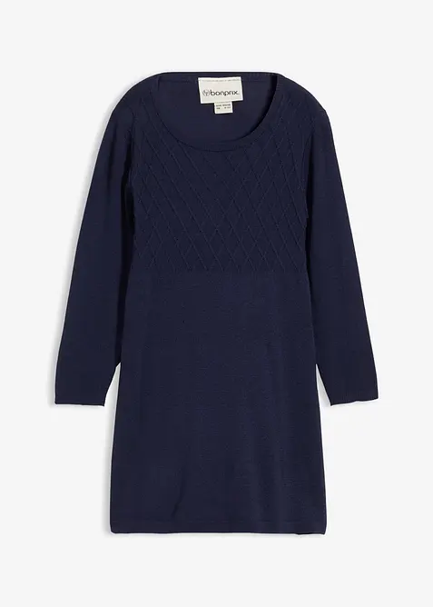Strikket kjole, bonprix
