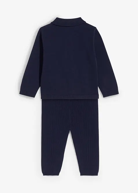Genser med krage og leggings (2-delt sett), bonprix