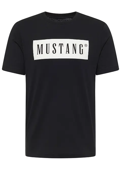 T-skjorte "Austin" i 100% bomull fra Mustang, Mustang Jeans