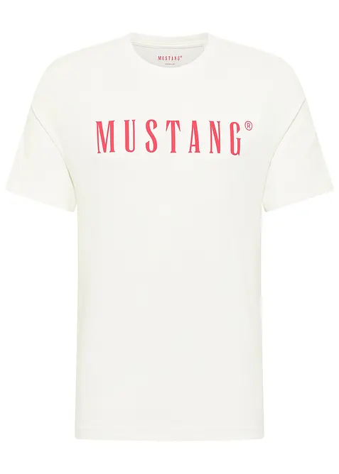 T-skjorte "Austin" i 100% bomull fra Mustang, Mustang Jeans