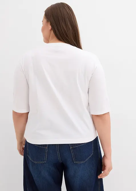 T-skjorte i 100% økologisk bomull, bonprix