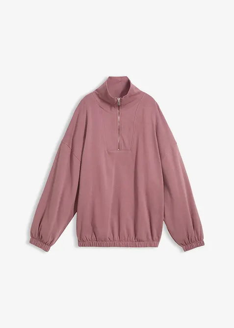 Oversized sweatshirt av økologisk bomull, bonprix