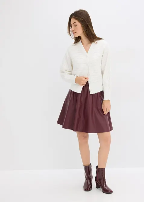 Oversized strikkejakke, bonprix