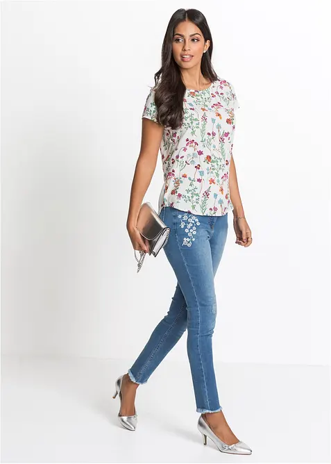 Kortermet bluse, bonprix