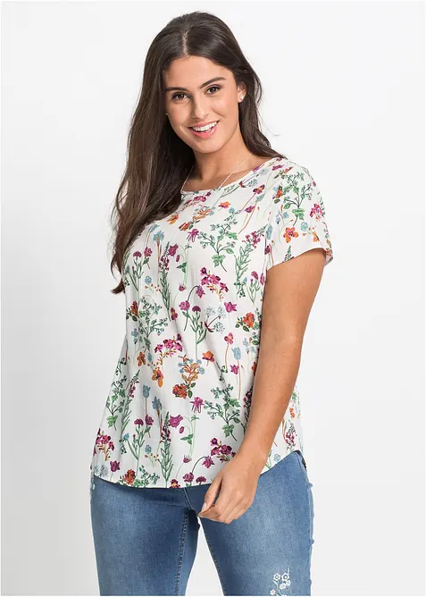 Kortermet bluse, bonprix
