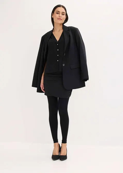 Leggings med push up, belly control og komfortlinning, formende egenskaper, ugjennomsiktig 80 DEN, bonprix