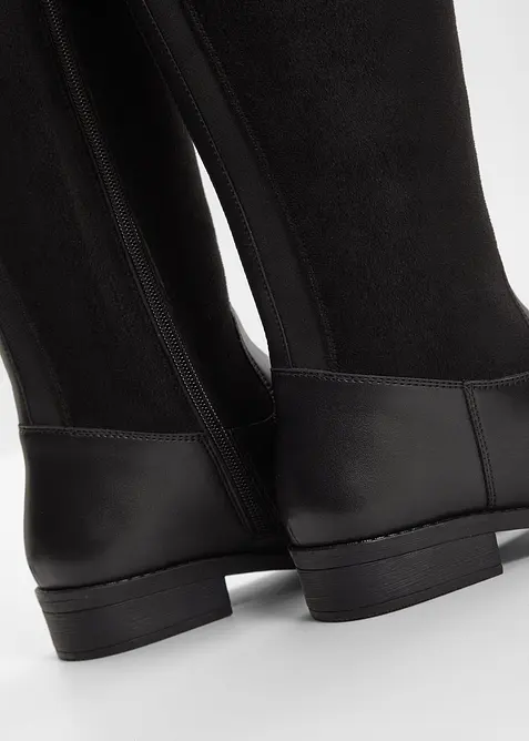 Støvletter med vidt skaft, bonprix