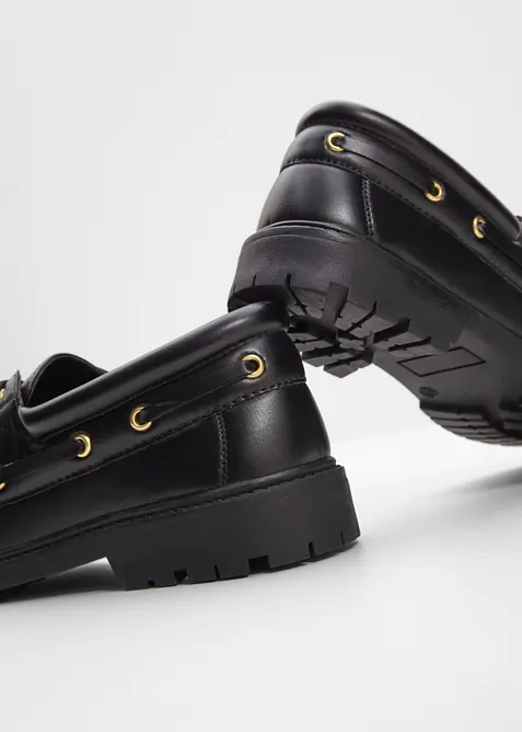 Loafers med snøring, bonprix