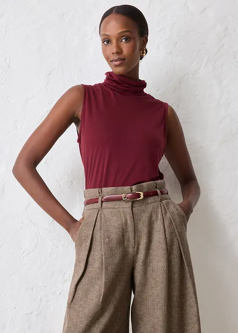 Smalt skinnbelte, bonprix