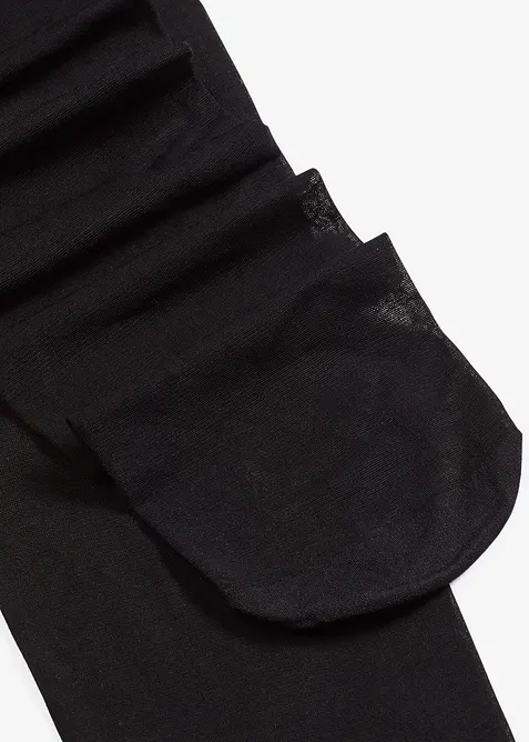 Formende, semitransparent str&oslash;mpebukse med push-up effekt og komfortlinning, 30 DEN, bonprix