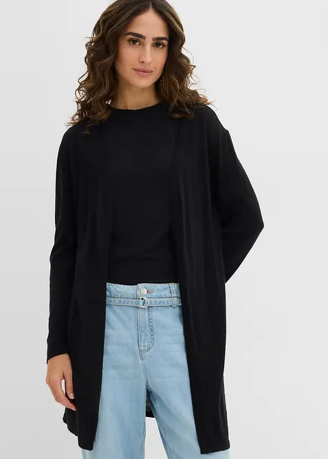 Lang, &aring;pen cardigan, bonprix