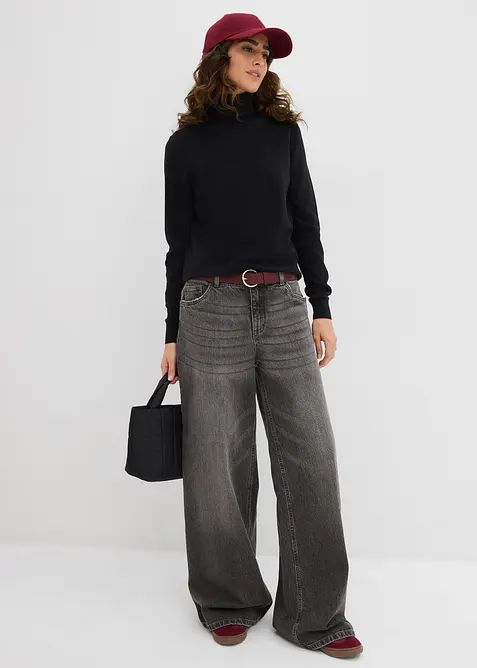 Høyhalset genser, bonprix