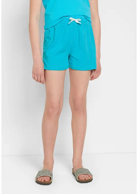 Trikotshorts i 100% økologisk bomull (3-pack), bonprix