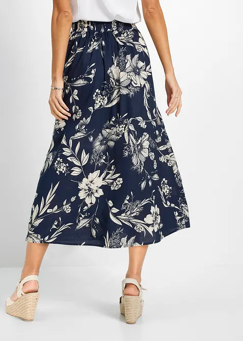 Maxiskj&oslash;rt i viskose, bonprix