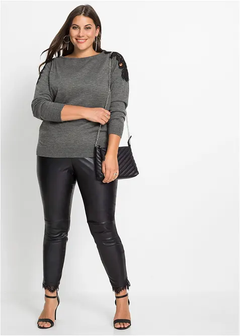 Genser i finstrikk, bonprix