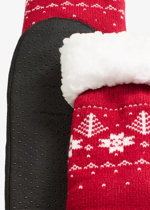 Kosesokker med p&aring;sydde s&aring;ler og pilef&ocirc;r, bonprix