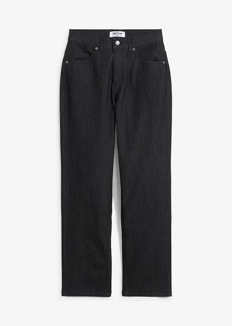 Ekstra vid, Loose Fit-jeans med regulerbar linning, Straight, bonprix