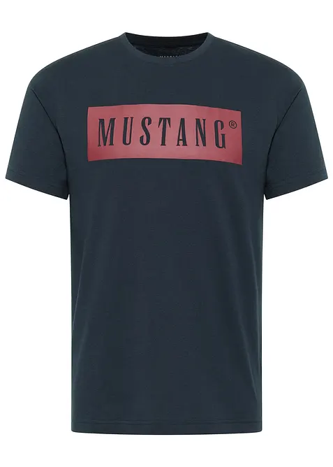 T-skjorte "Austin" i 100% bomull fra Mustang, Mustang Jeans