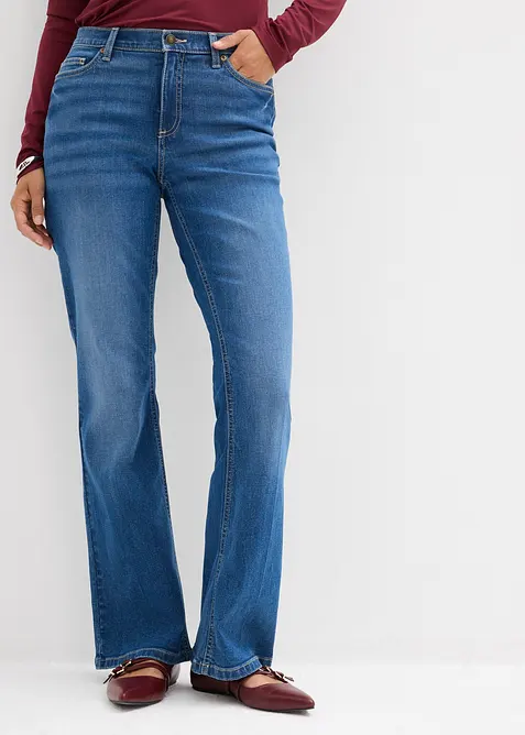 Bootcut-jeans Mid Waist, bonprix