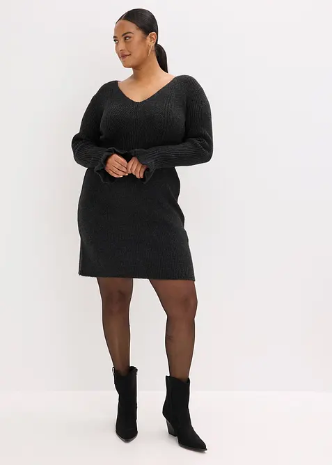 Strikkekjole, bonprix