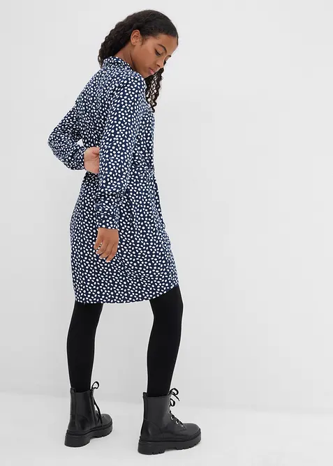 Skjortekjole i lett viskose, bonprix