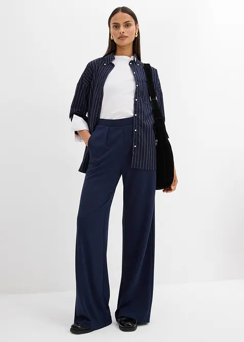 Bukse i behagelig, vid modell fra Punto di Roma, bonprix