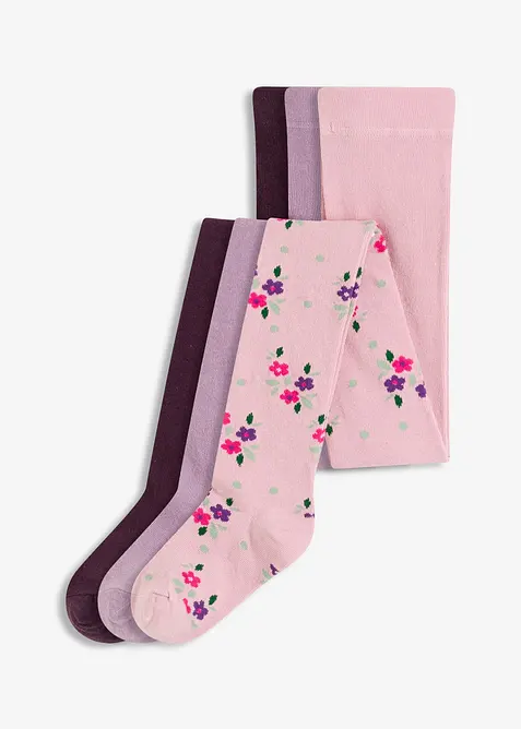 Strømpebukse for barn (3-pack), bonprix