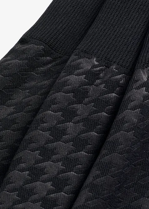 Termo-strømpeleggings med myk innside og pepitamønster, bonprix